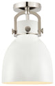Innovations Lighting 710-1F-PN-M712-8W-LED Bell 1 Light 8" Flush Mount