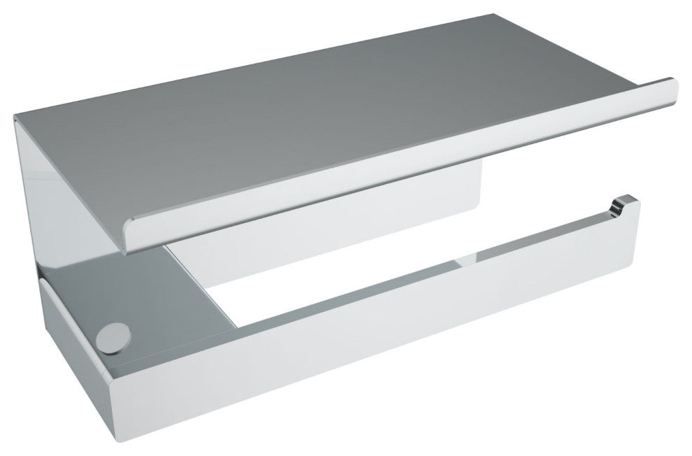 ICO Bath Cinder Toilet Paper Holder with Shelf