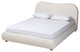 Salcombe Cream Boucle Collection, Queen Bed