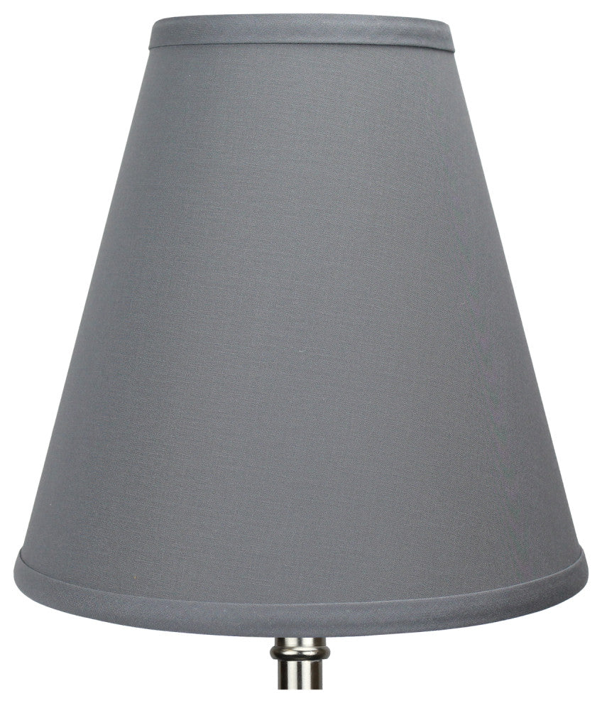 Fenchel Shades 5"x10"x10" Spider Attachment Empire Lamp Shade, Linen Graph