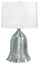 Fluted Mercury Glass Table Lamp