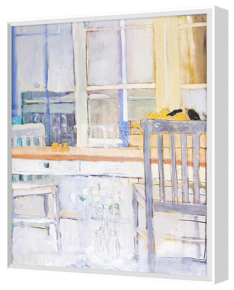 Our Front Porch Fine Art Print, White, 20"x16"