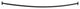 Kohler K-9351 Expanse 60" - 72" Adjustable Curved Shower Rod - Matte Black