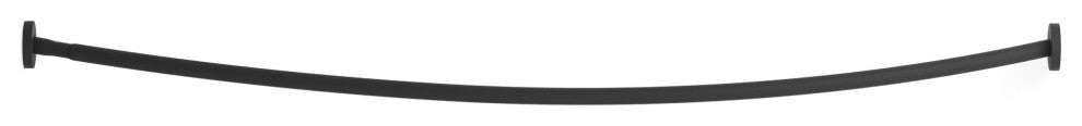 Kohler K-9351 Expanse 60" - 72" Adjustable Curved Shower Rod - Matte Black