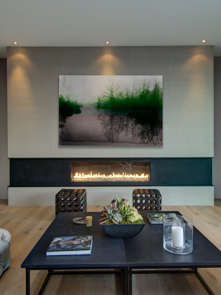 "Beetle Lake" Fine Art Canvas Print, 18"x12"