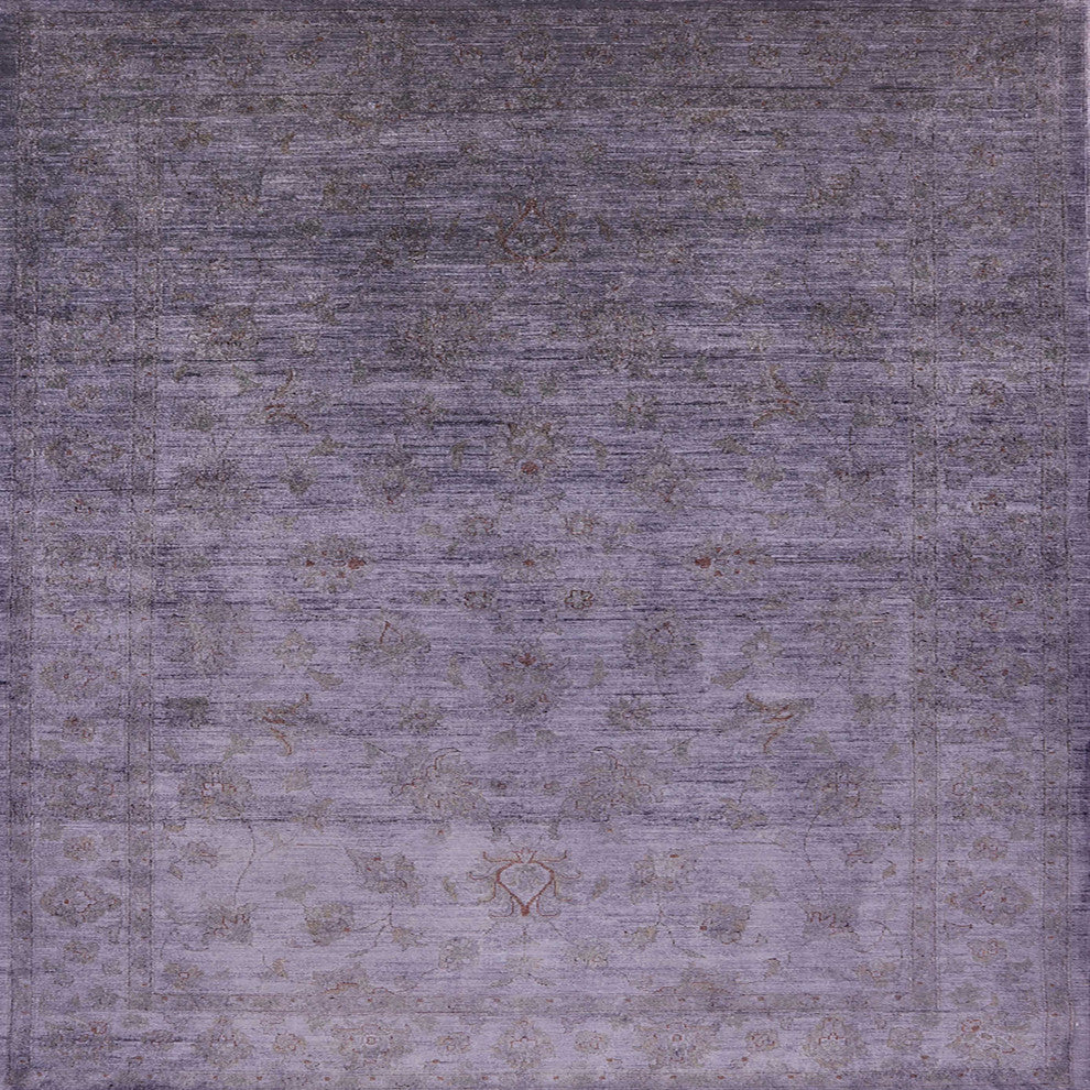 Ahgly Company Indoor Square Mid-Century Modern Area Rugs, 4' Square