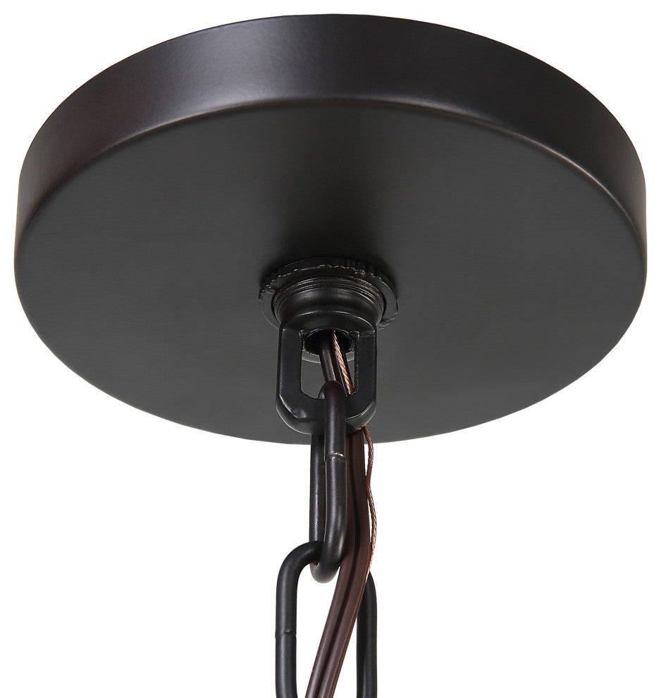 Uttermost 21585 Youngstown Dark Bronze 4 Light Pendant