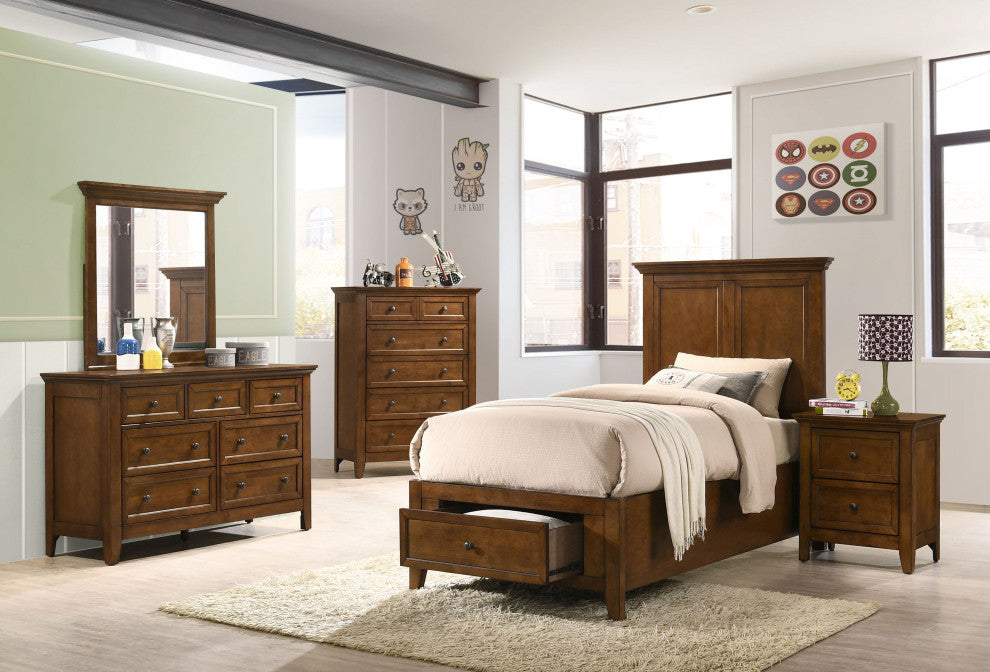 San Mateo Youth 2-Drawer Nightstand, Tuscan