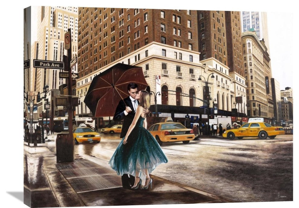 Kiss in Park Avenue, 32"x24"