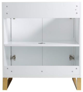 Fine Fixtures Opulence Collection Bathroom Vanity with White Ceramic Sink
