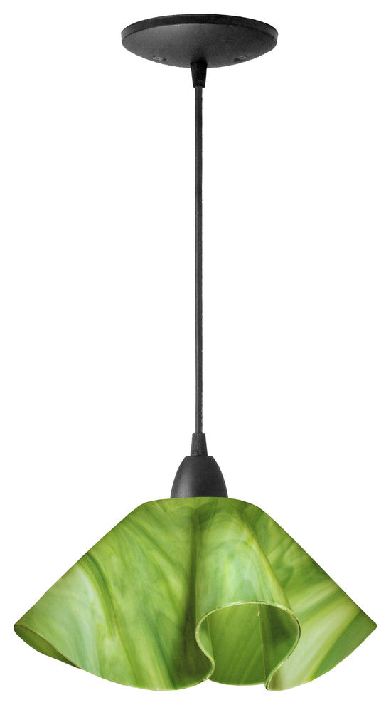 Jezebel Radiance Lily Pendant, Large, Grass Green