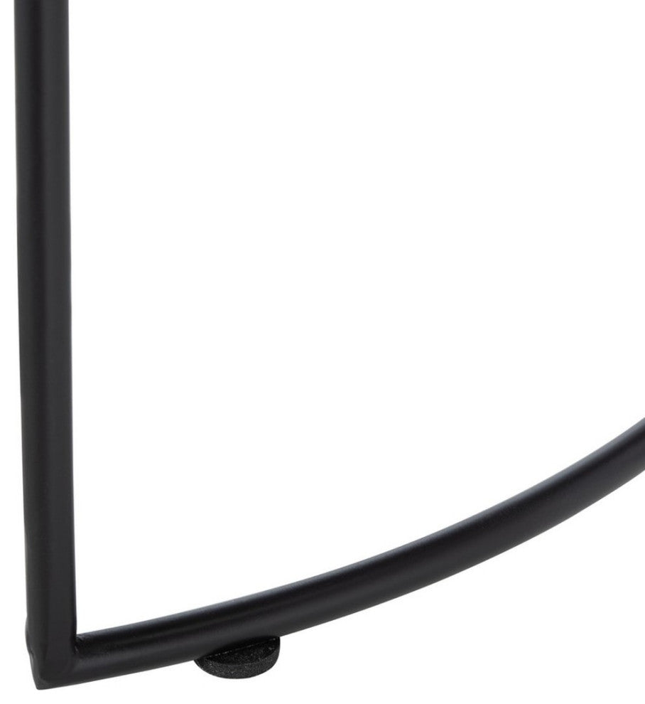 Safavieh Brooks Side Table, White/Black