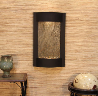 Serene Waters by Adagio Water Features, Green Featherstone, Textured Black