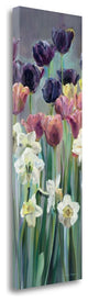 "Grape Tulips Panel II" By Marilyn Hageman, Giclee Print on Gallery Wrap Canvas