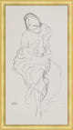 Seated Woman, Giclee Reproduction Artwork