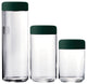 Atmosfera Food Container Urano 3-Piece Set, Materic Green