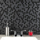 Citi Hex Black Porcelain Floor and Wall Tile