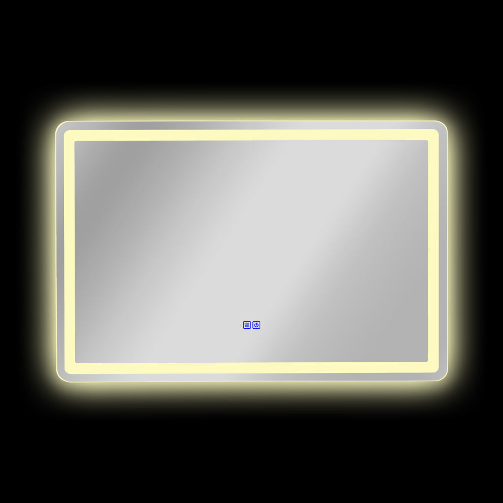 CHLOE Lighting LUMINOSITY Rectangular TouchScreen LED Mirror