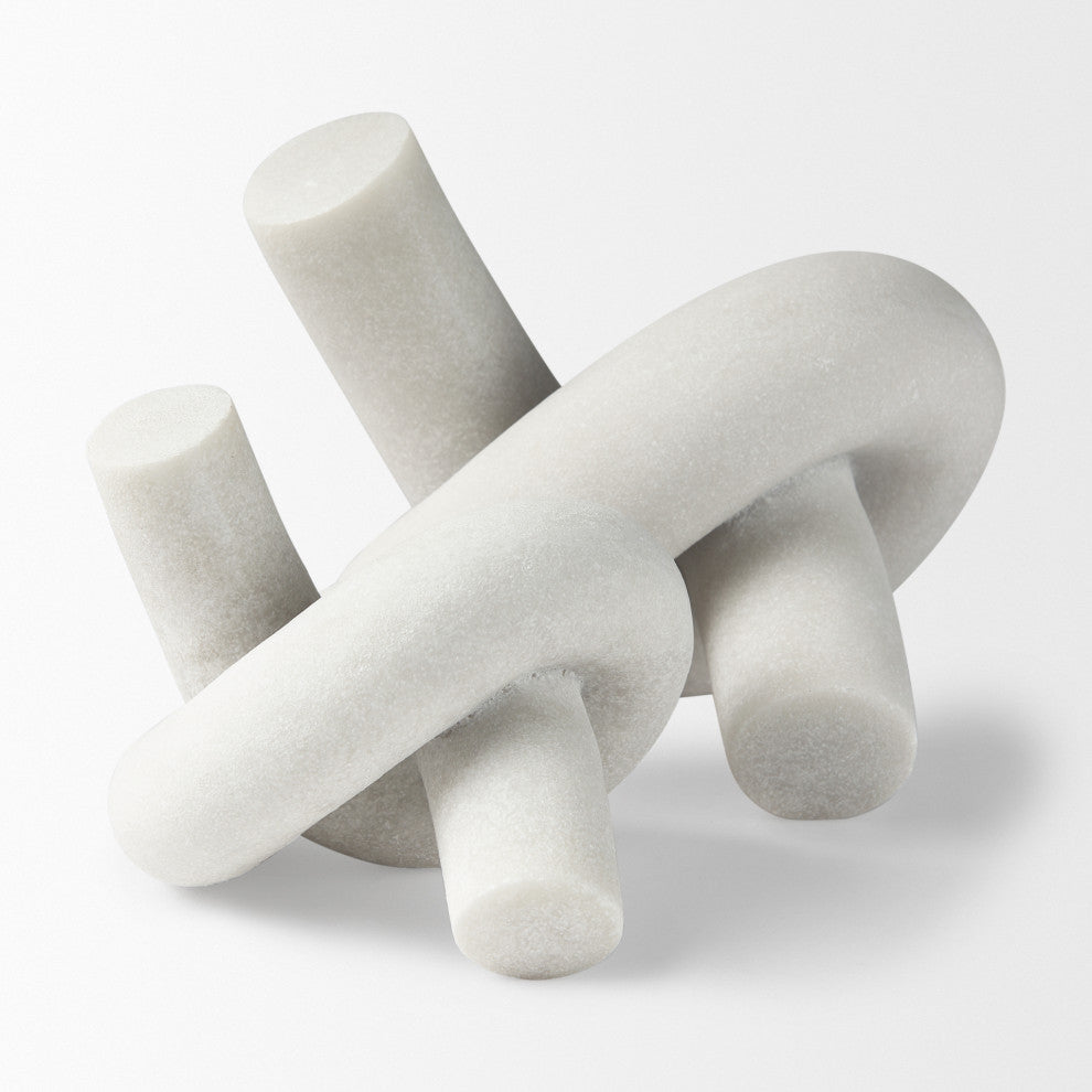 Otto  Granite Resin Large Knot Sculpture Decorative Object