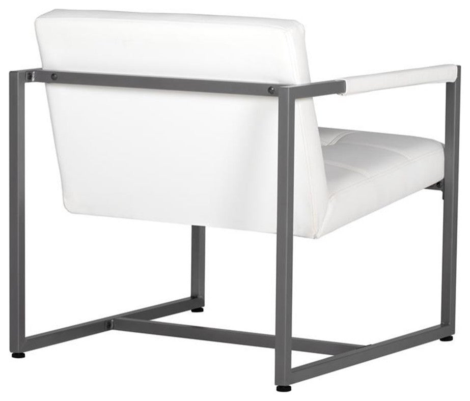 Studio Designs Home Camber Mid-Century Modern Accent Chair in Black