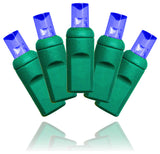 70-Piece Mm Faceted Blue LED Light Set With In-Line Rectifer