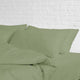 Egyptian Cotton Feel Cool, 4-Piece Sheet Set Deep Pockets, Sage Green, Twin/Twin