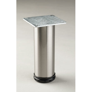 Pmi Como 6" to 7" Adjustable Cabinet Leg, Chrome