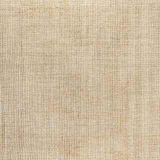 Hiro Hand Woven Chunky Jute Ivory 6' Square Area Rug