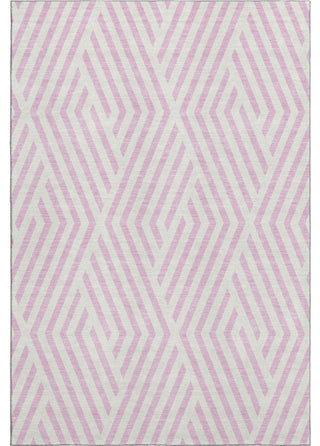 Premium Machine Washable Mayfield AMF550 Pink 9' x 12' Rug