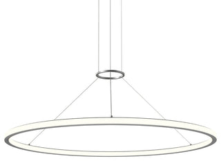 Sonneman 2234-50-30 Luna 50"W LED Ring Chandelier - 3000K - Bright Satin