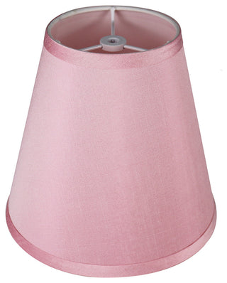 Faux Silk Empire Lamp Shade 5x9x8.5", Pink