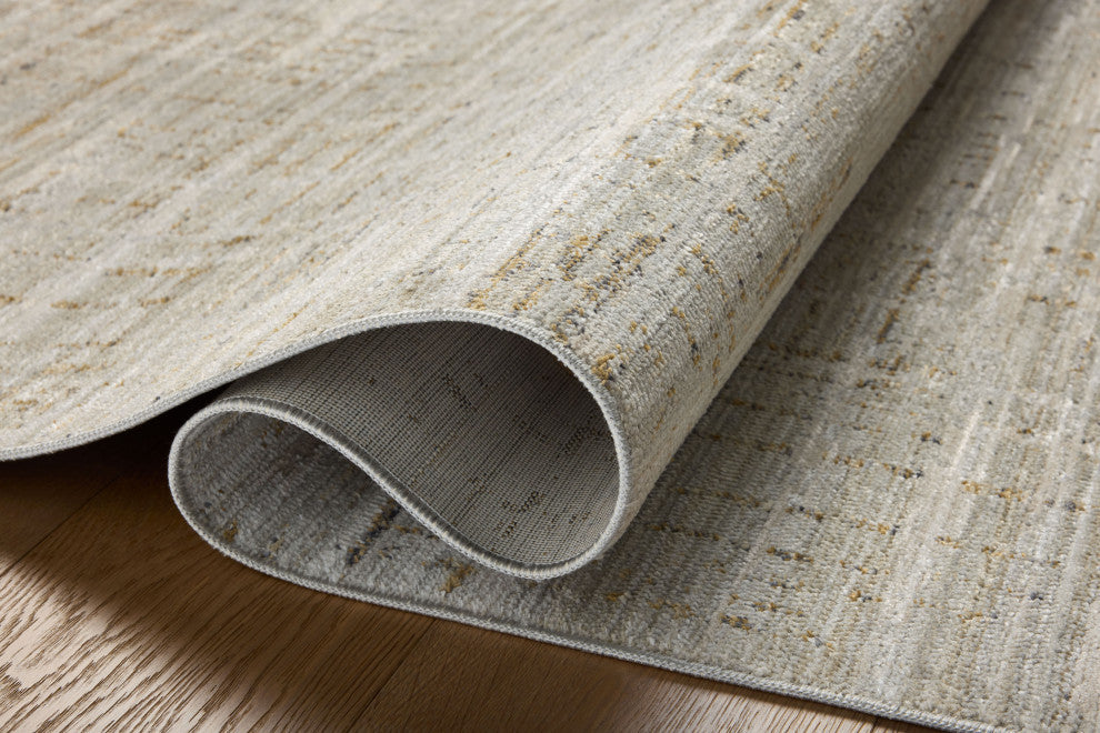 Loloi II Wade Area Rug, Mist / Gold, 2'-6" X 10'-0"