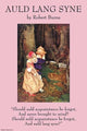Auld Langs Syne - Framed Paper Poster 20" x 30"