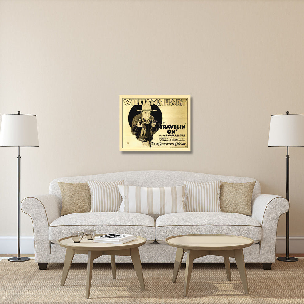"Travelin On" Stretched Canvas Giclee by Hollywood Photo Archive, 35x28"