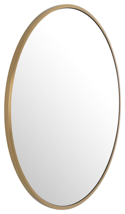 Brass Frame Round Mirror, Eichholtz Heath