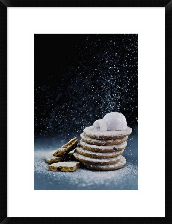 "Igloo (Powdered Sugar)" Framed Digital Print by Dina Belenko, 20"x26"