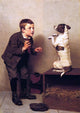 John George Brown Don-t Move, 18"x27" Gallery Wrapped Canvas Print