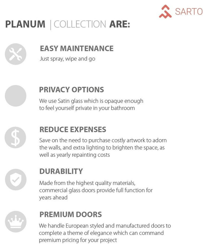 Planum 2102 Sliding Pocket Door 24 x 84, Chocolate Ash Track Pulls