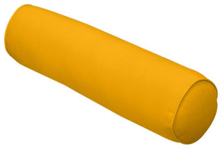 |COVER ONLY| Outdoor Piped Trim Large 26" x 6" Bolster Pillow Slipcover AD108