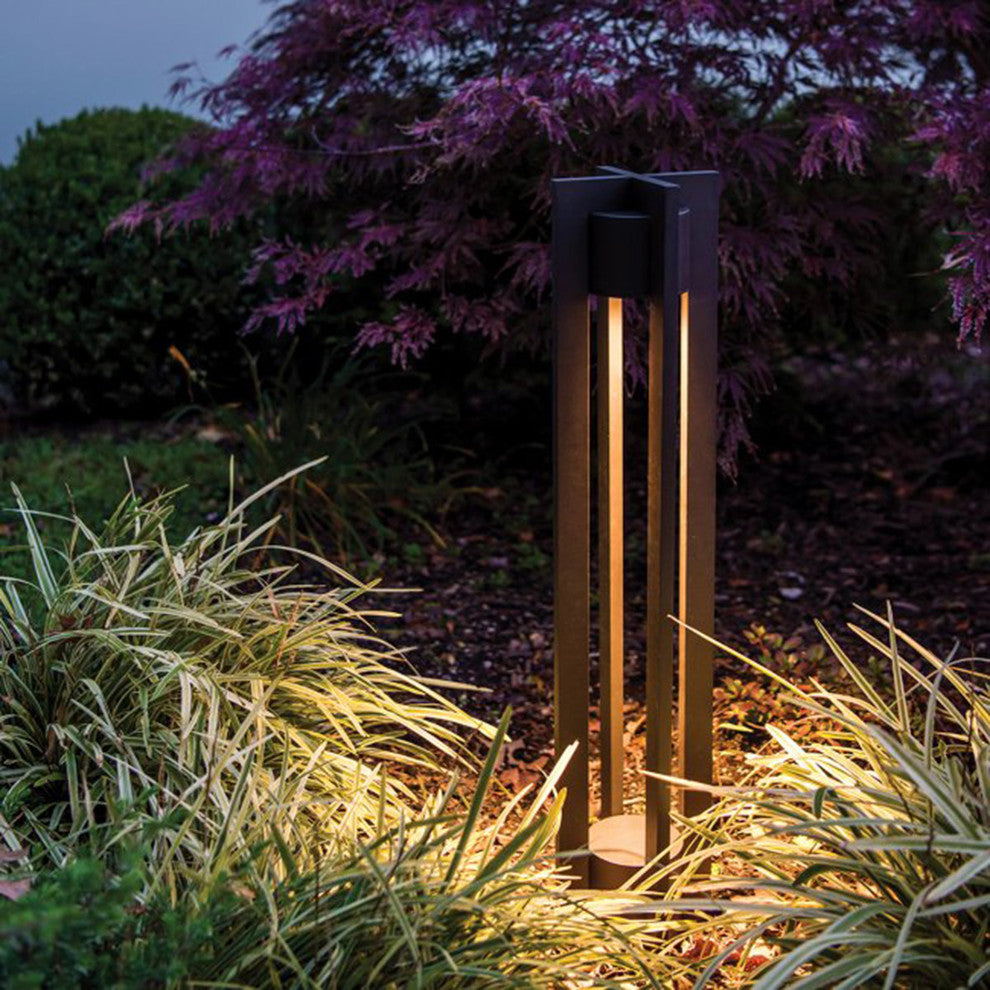 Chamber LED 277V Bollard 3000K, Bronze