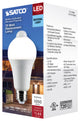 12W A19 LED, White, 5000K, 1050 Lumens, 120V, PIR Sensor, Non-Dimmable