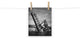 Modern Industrial Wall Decor: Train Drawbridge 2 Black & White Photo, 8" X 10"