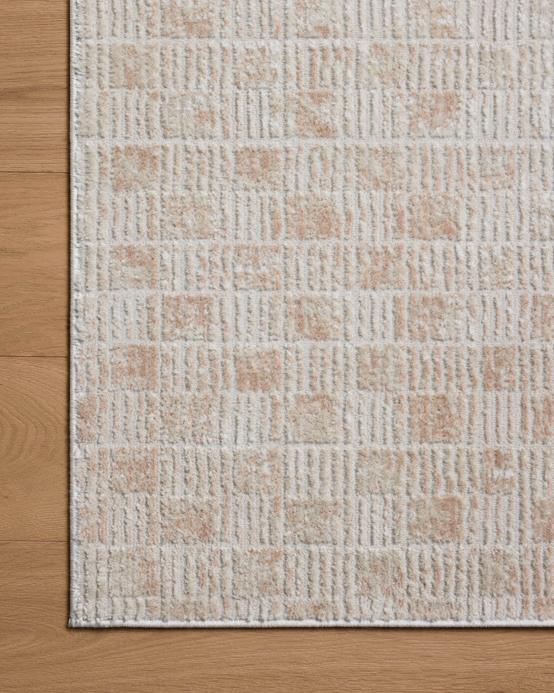 Loloi Townes Beige / Clay 3'-11" x 5'-11" Accent Rug