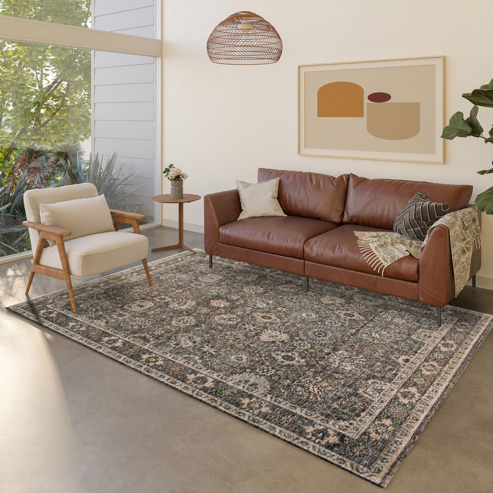 Yarra YA5 Pewter 3' x 5' Rug