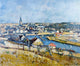 Paul Cezanne Ile de France Landscape, 20"x25" Wall Decal