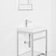 C 24.25" Single Bathroom Vanity