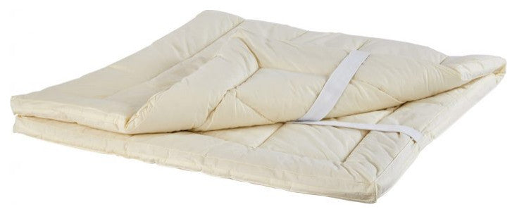 myTopper, 100% Washable Wool Mattress Topper, Cal King 72x84", 1.5in thick