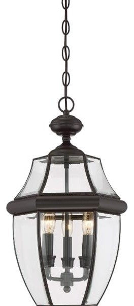Quoizel Newbury Three Light Outdoor Lantern NY1179K