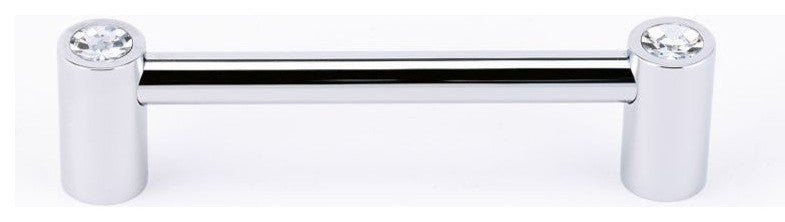 Alno Crystal Pull Modern in Polished Chrome
