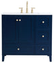 Elegant VF18036BL 36"Single Bathroom Vanity, Blue